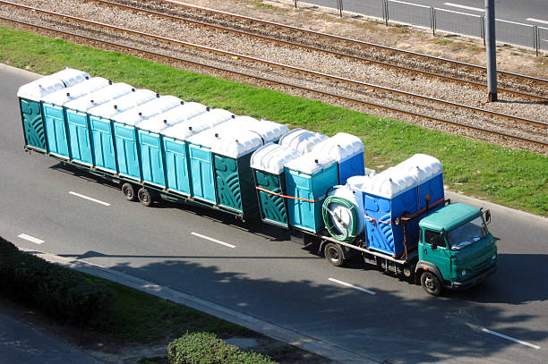 Porta potty delivery and setup in Driggs, ID